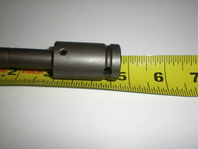 Vintage Dayton Apex 17mm Short Extension Swivel Socket 1/2″ Drive 6 Pt USA MADE