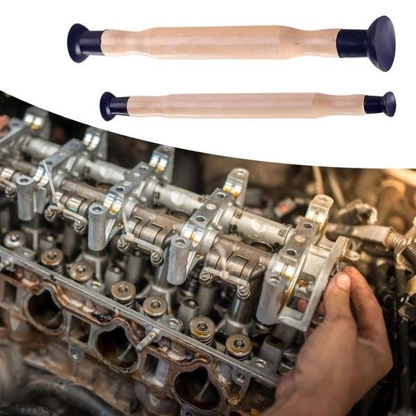 2 Pieces Grinding Lapping Stick Hand Valve Lapping Tool with