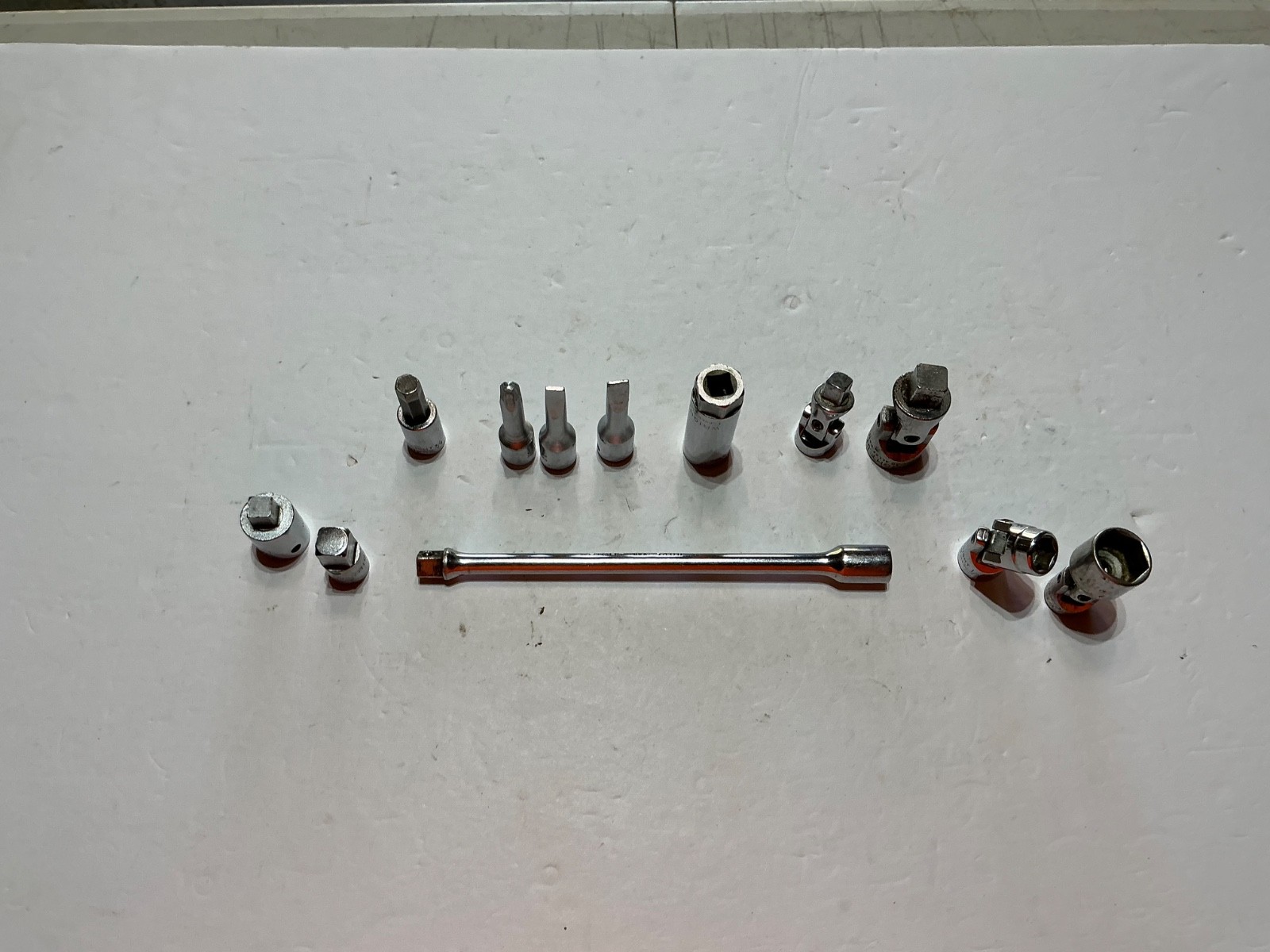Vintage Wright brand 12 pc asst. specialty sockets all made in the USA $30