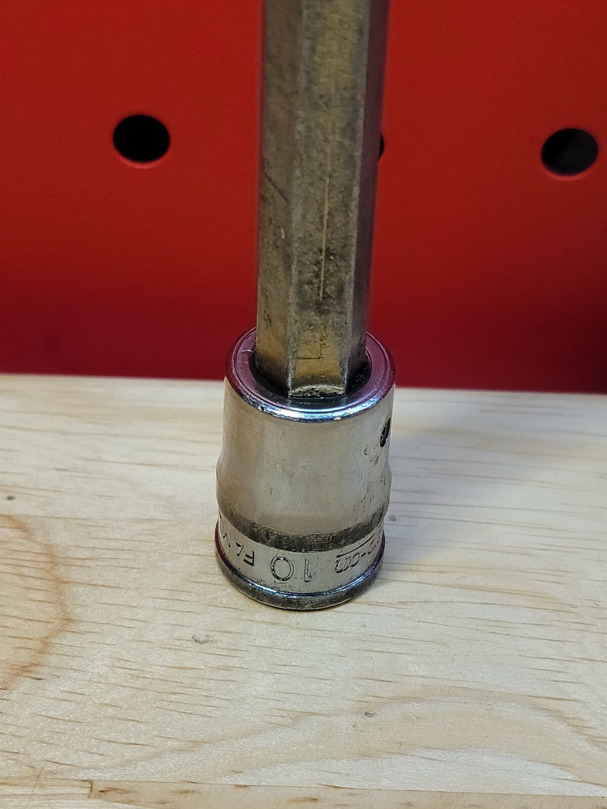 Snap-on FAML10 3/8″ Drive 10mm X LONG Length Hex Allen Socket USA