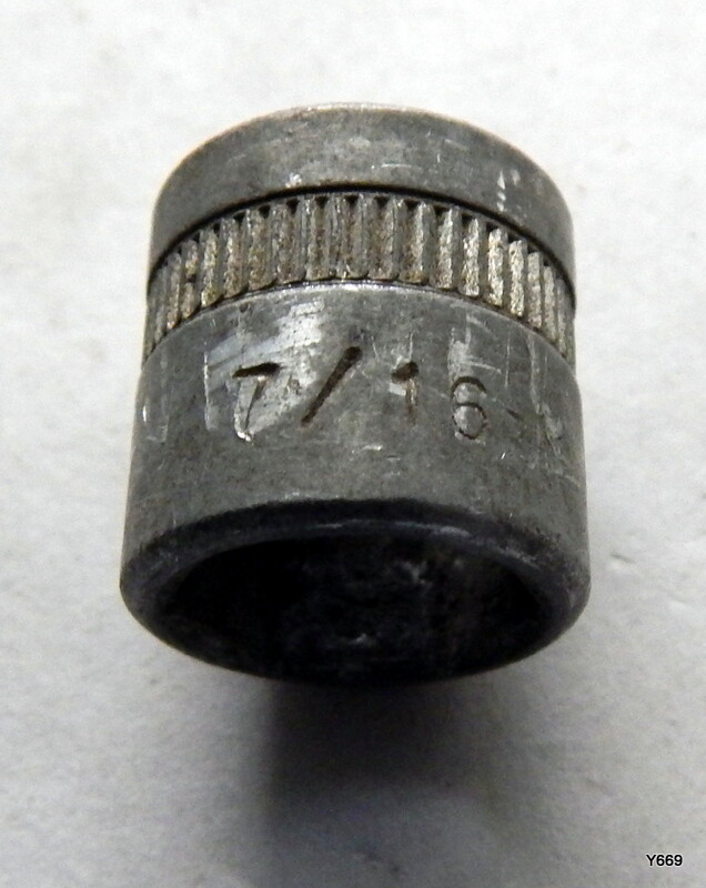 9 Pieces Matte Gray 1/4″ Hex Drive Sockets