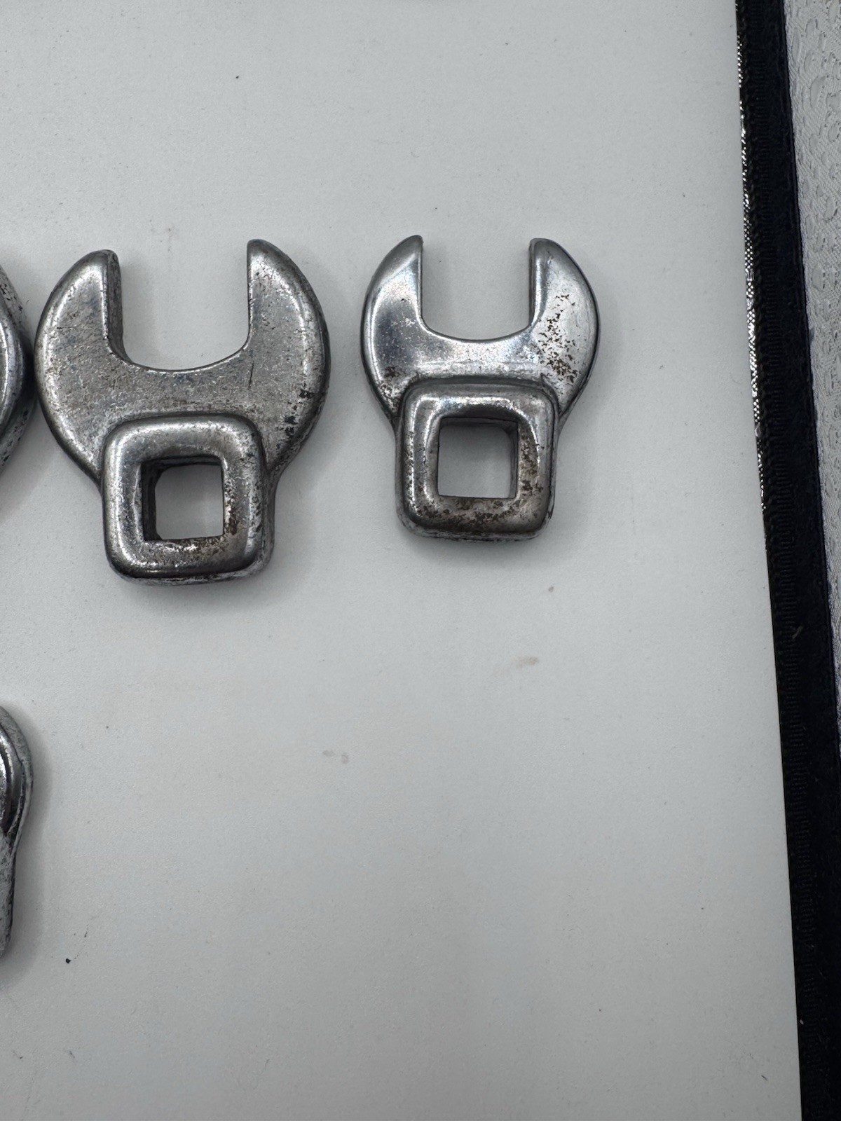 15 Pc 3/8 Drive Crowfoot Flare Nut Wrench Lot SAE Metric Craftsman TTC