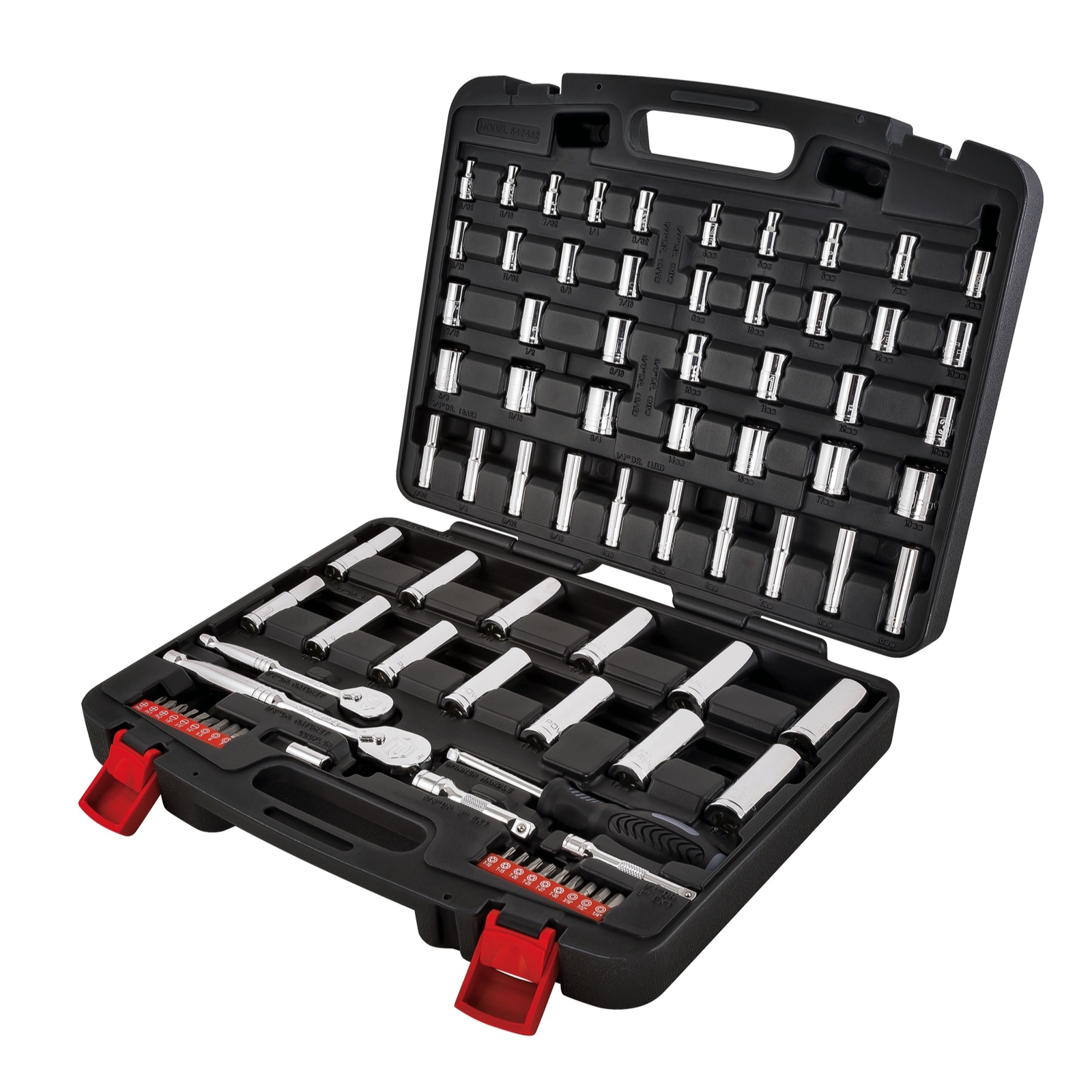 Powerbuilt 80 Piece Auto Mechanic’s Service Tool Set – 642452