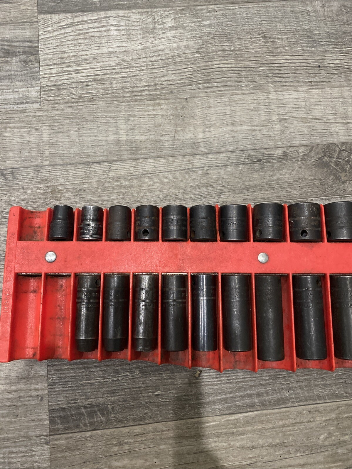Snap On 3/8″ Drive 6-Point Metric Impm Simfm Deep And Shallow Set 25 Pct Total