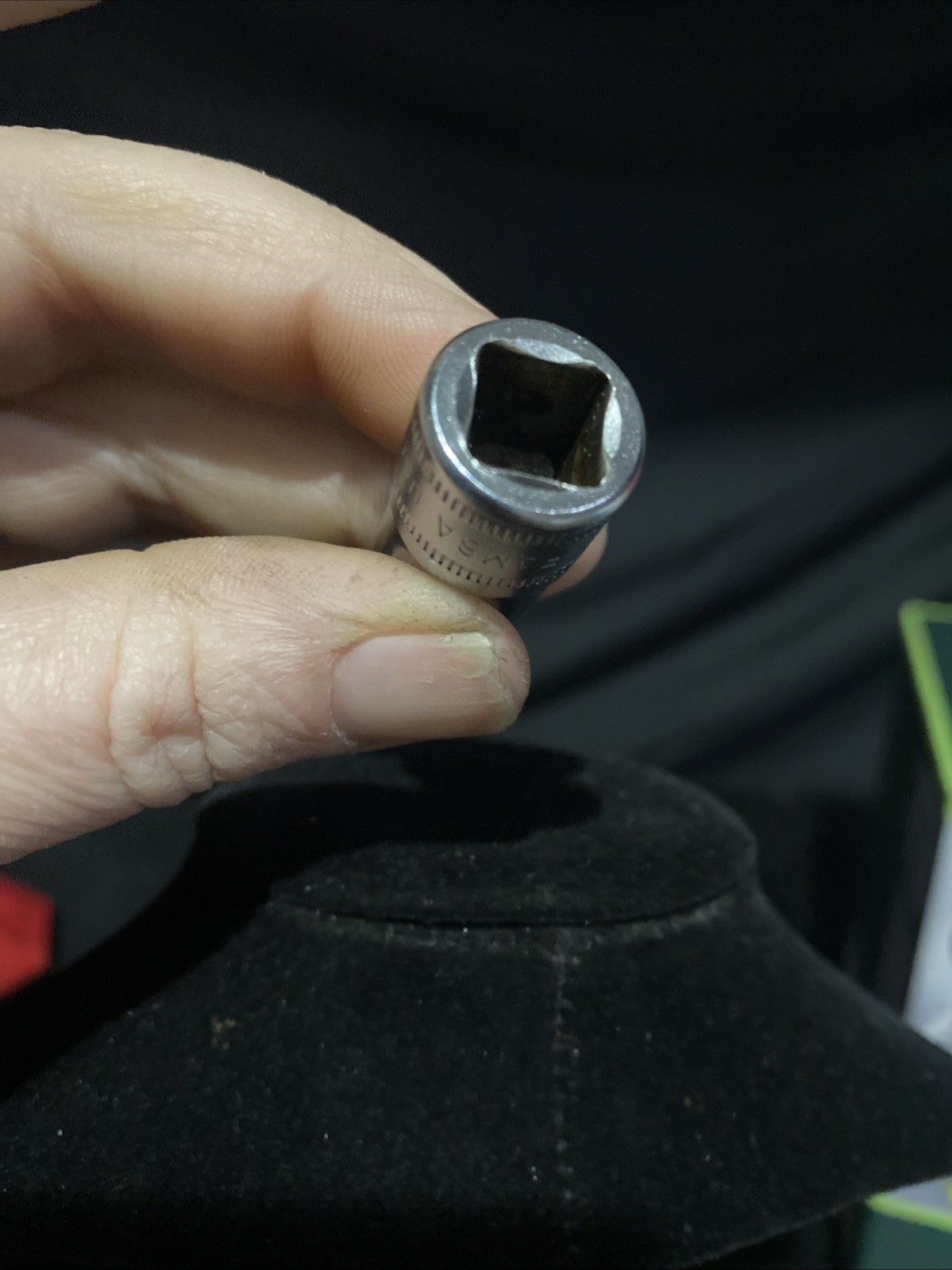 Snap On 3/8″ Drive Metric 8mm Standard Hex Bit Socket Driver FAM8A