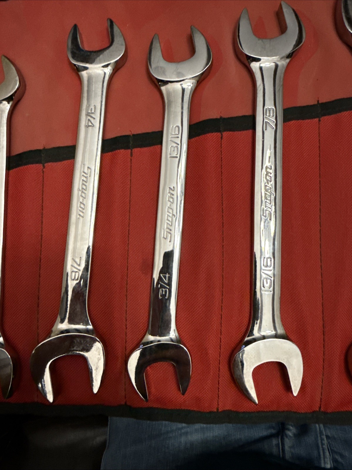 Snap On Double Open End Wrench Set, Big Set, 5/16 – 1 5/8 Pre Owned Great Shape