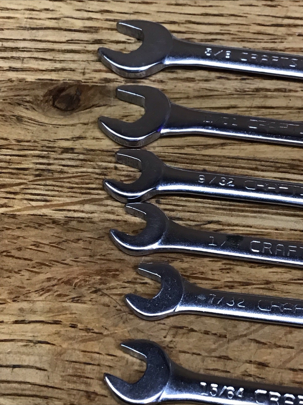 Vintage Craftsman -V- USA Open End Ignition Wrench Set