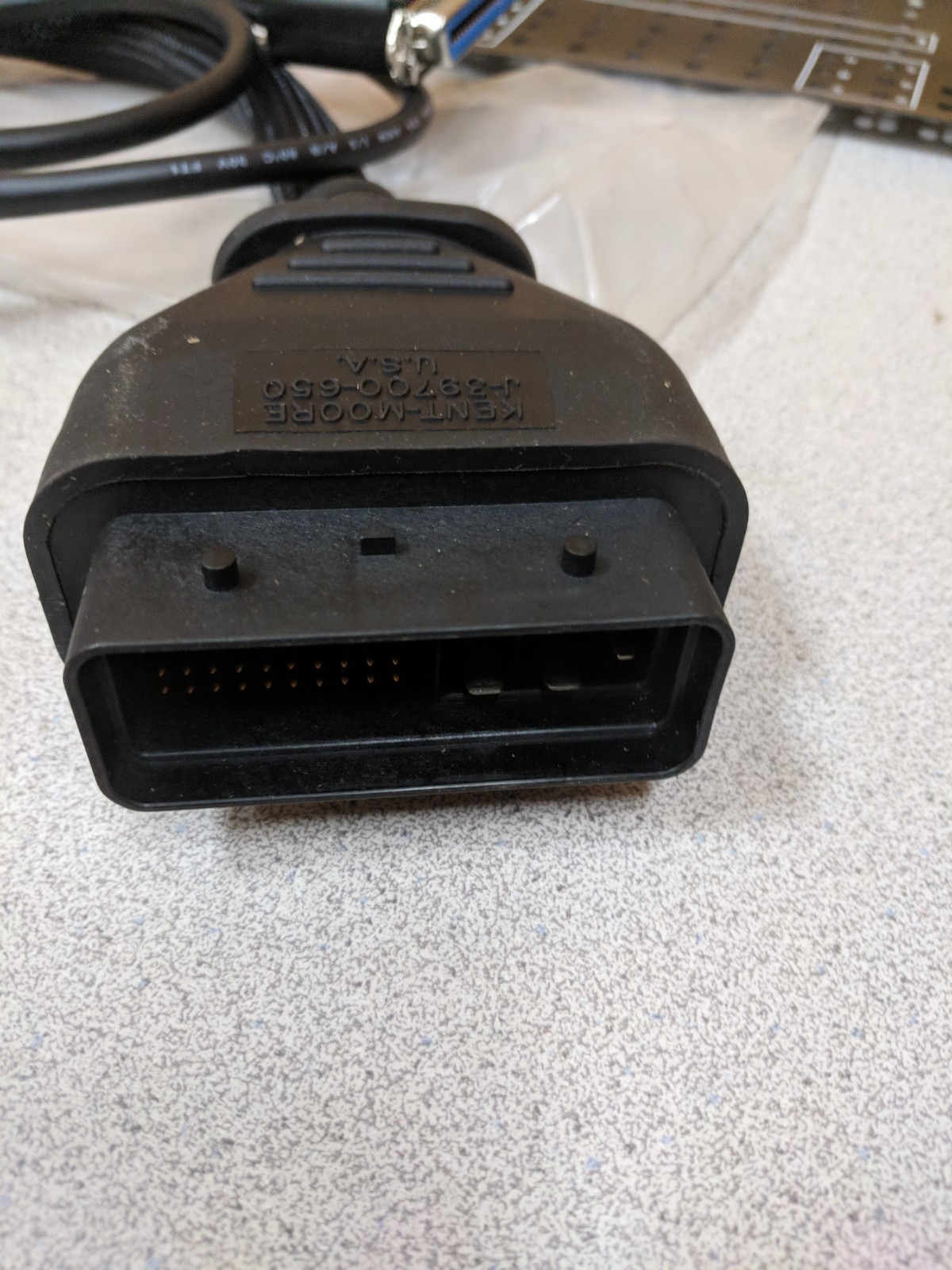 Used Kent Moore Tool J-39700-650, Breakout Box Adapter EBCM