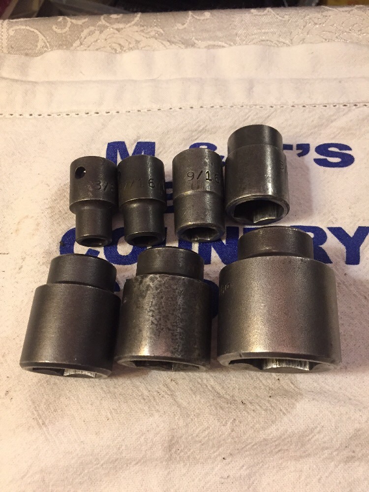 Mac Tools USA 1/2″ Drive 7pc 6pt Impact Socket Set VP Series