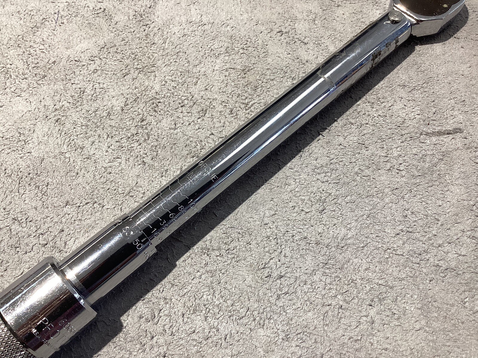 Proto 6066C Torque Wrench 3/8″ Drive 100-1000 In/Lbs.~15″SAE ***See Pictures***