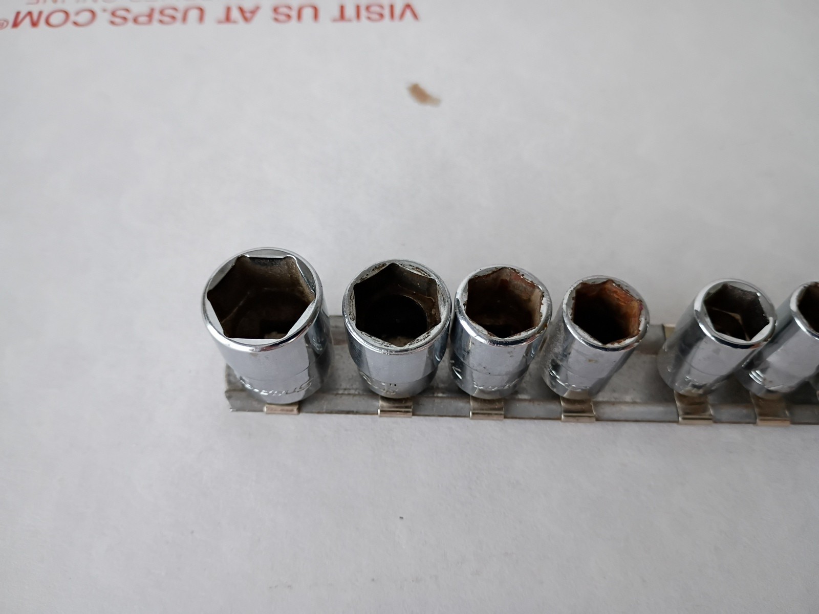 Snap On 1/4 Drive Sockets SAE