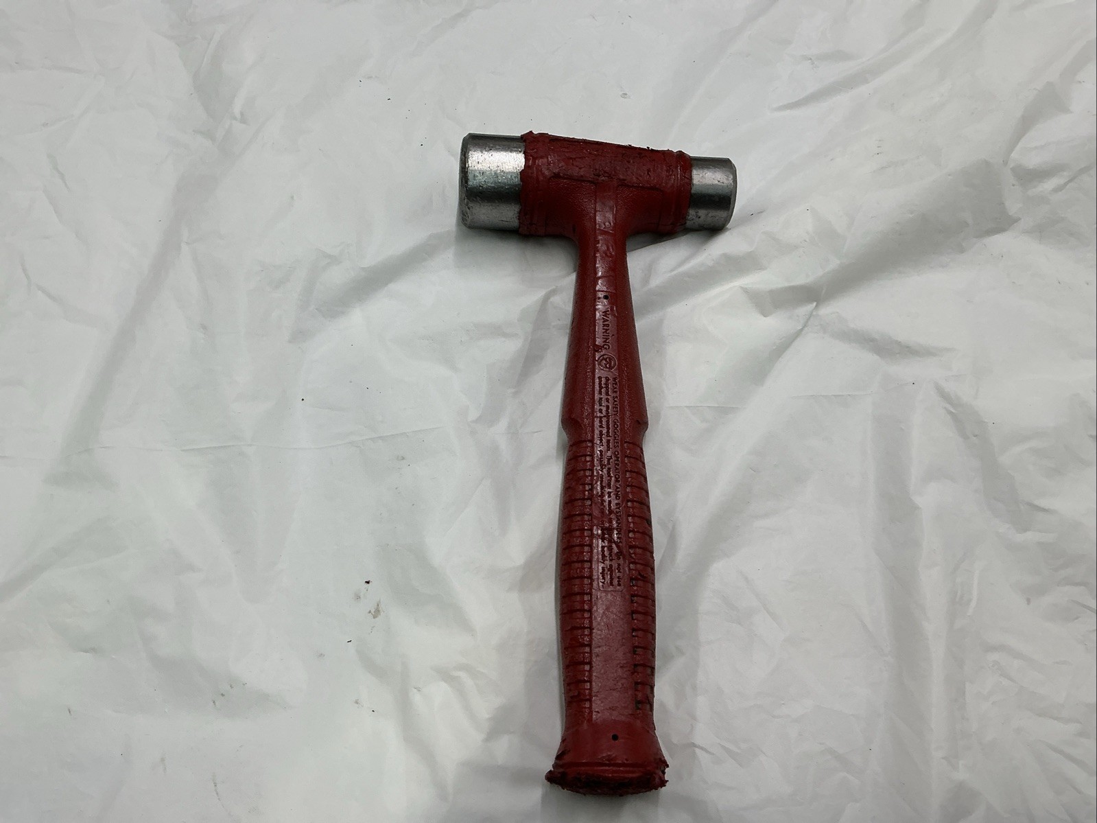 Snap-On HSSD32 32oz Dual-Face Drilling Dead Blow Hammer (Red)