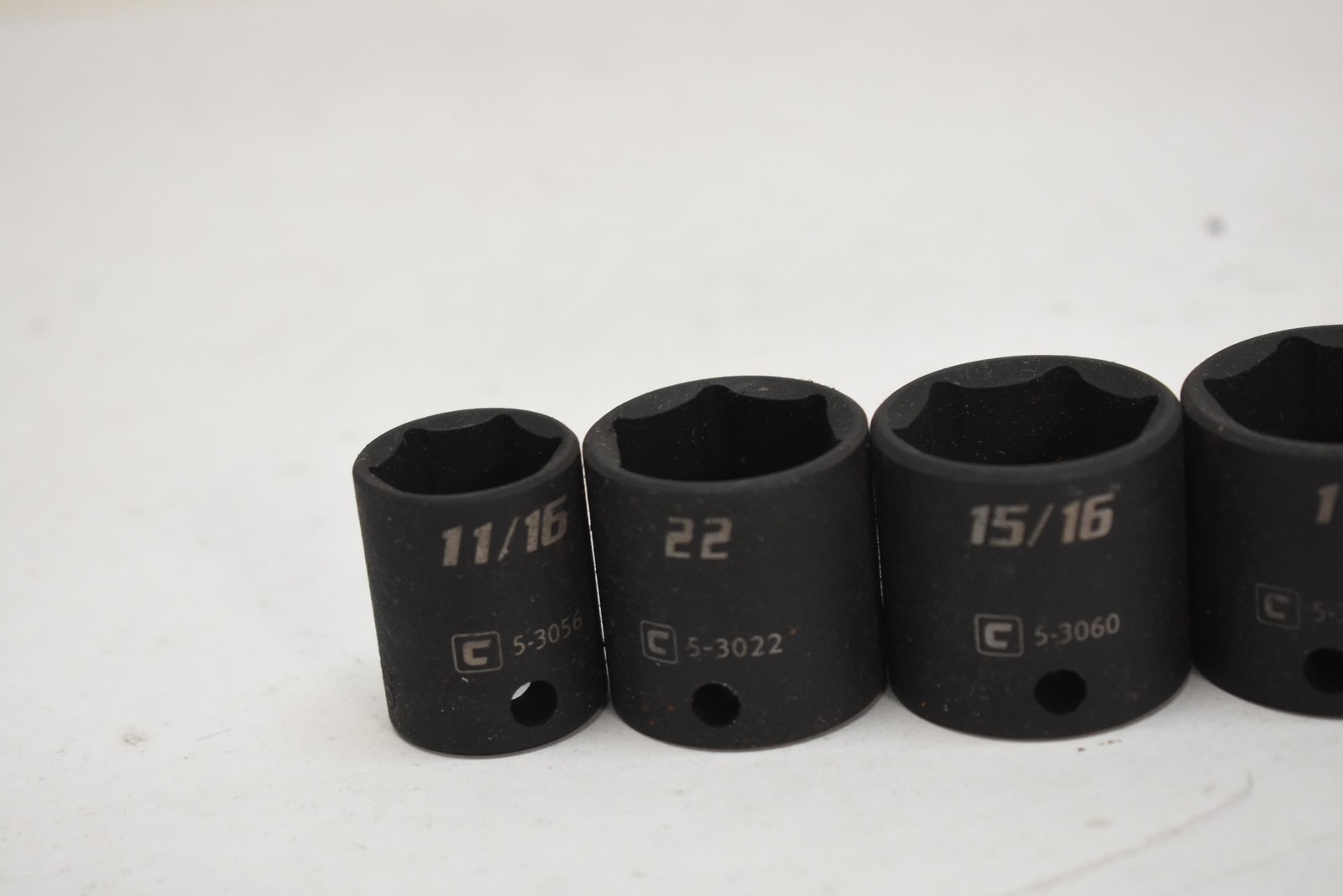 Capri 13pc 1/2in Drive 6-Point Impact Socket Set Metric 14-22mm SAE 11/16-1in
