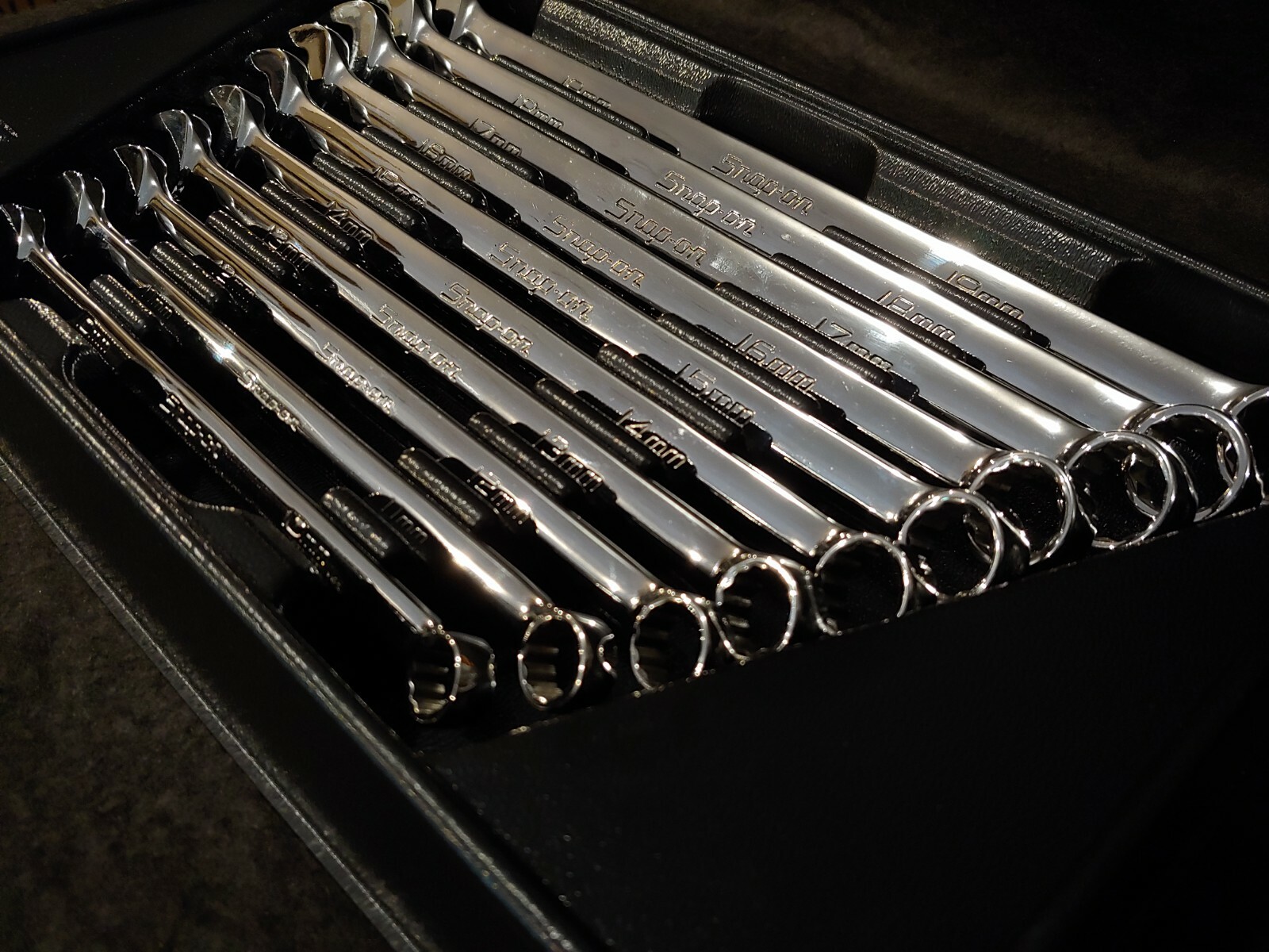 Snapon Tools 10pc Long Flank Drive Wrench Set