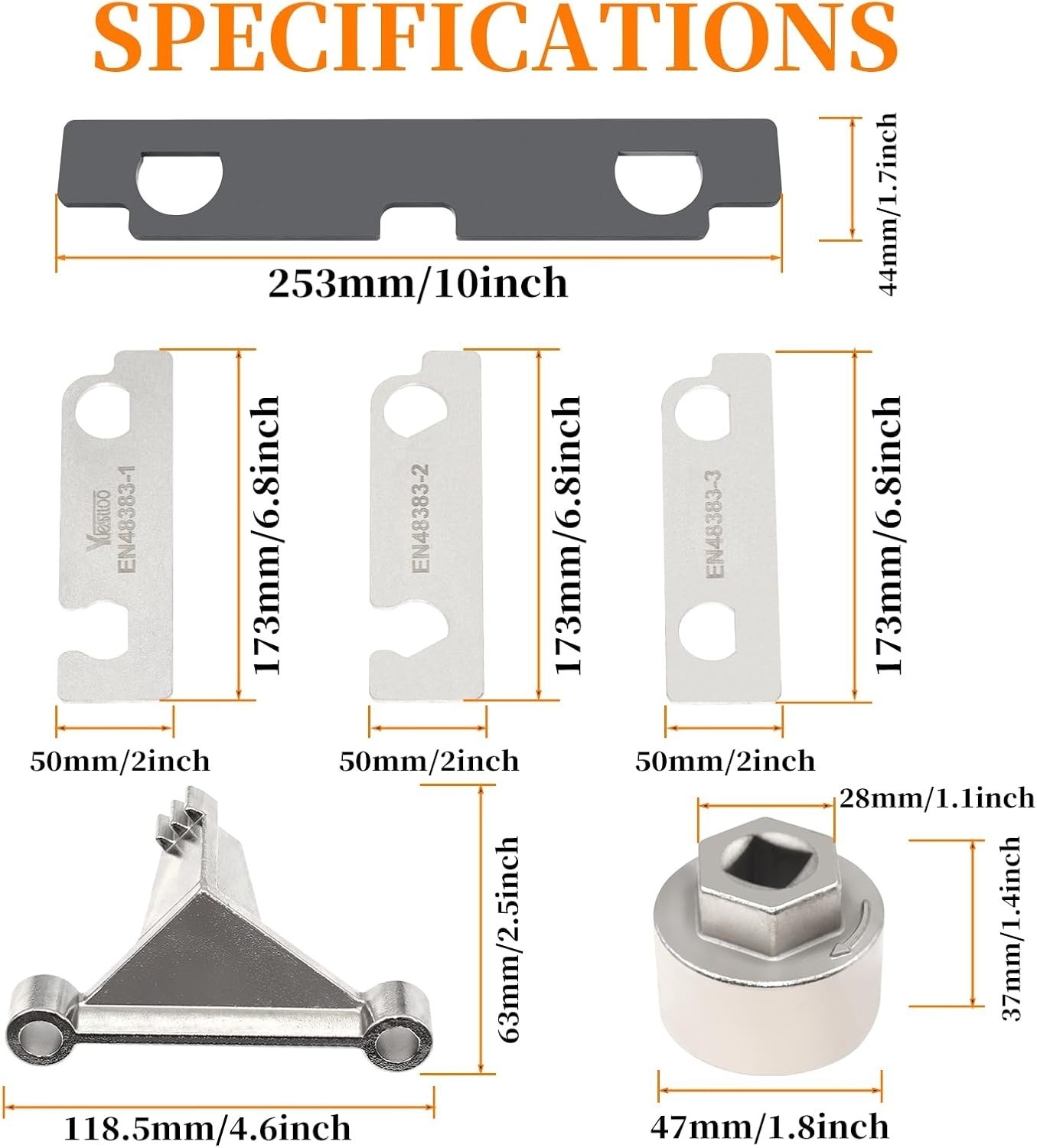 Camshaft Retaining and Alignment Timing Tool Kit Compatible With GM GMC Cadillac