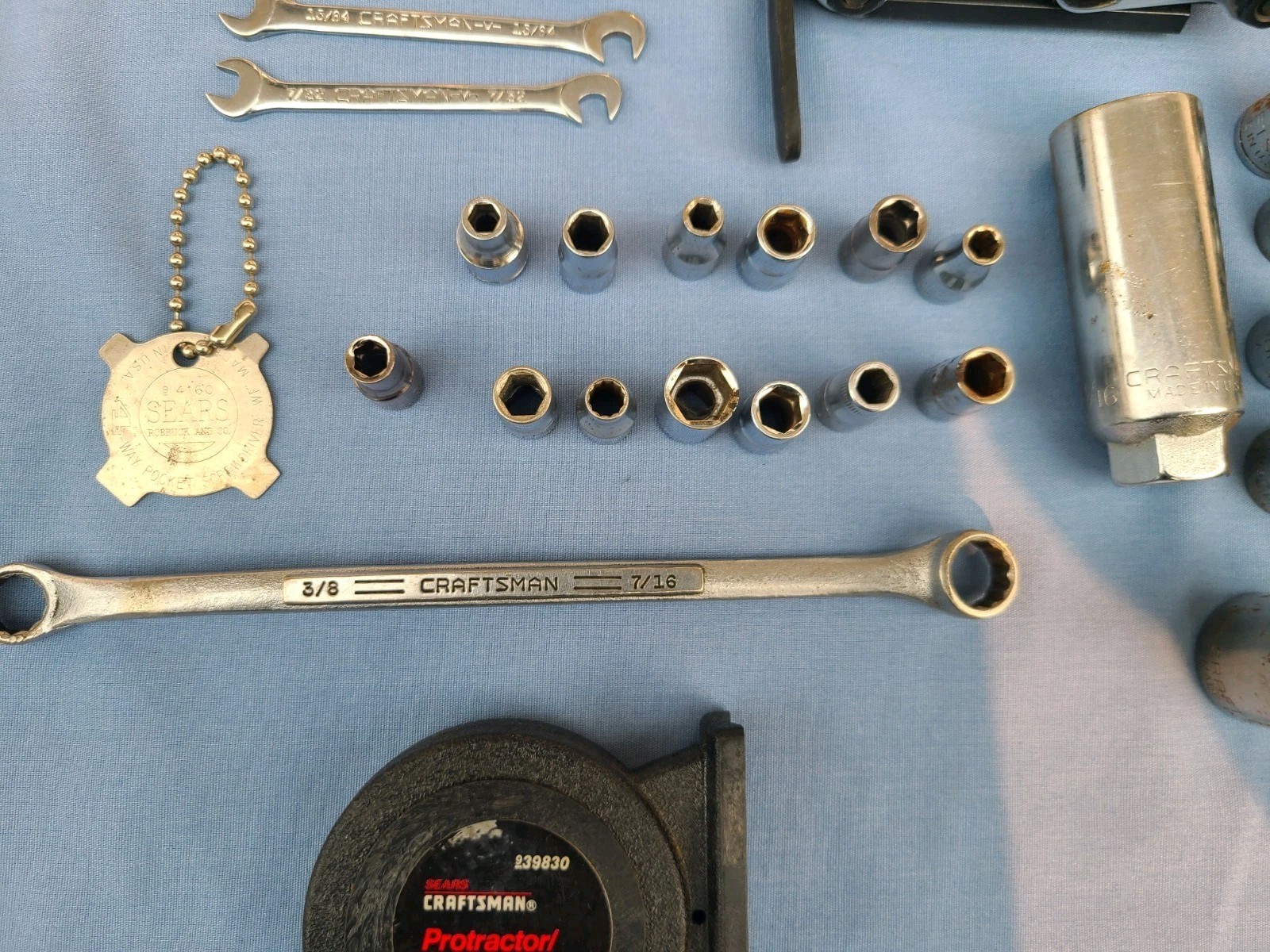 Vintage Craftsman USA TOOL Lot 75pcs. – Wrenches, Screwdrivers, Sockets etc