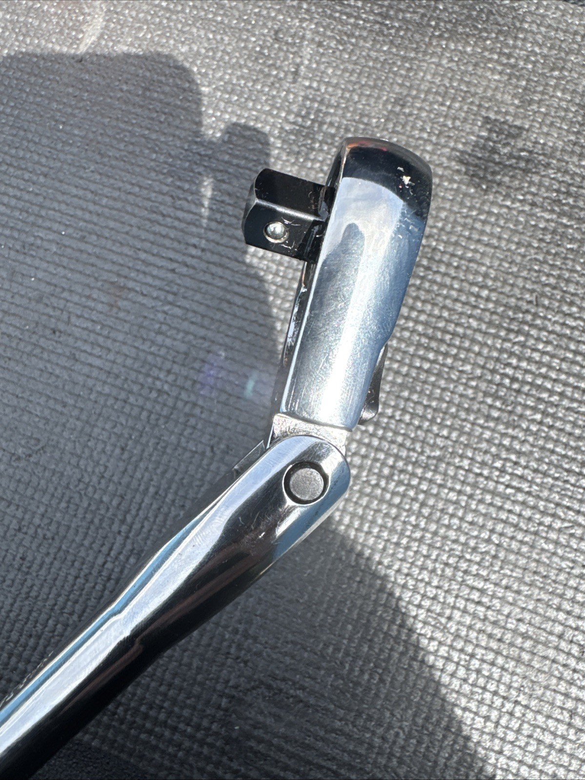 Sears Craftsman 12″ Flex Head Ratchet 3/8″ Drive Black 44836 Stickered USA Nos