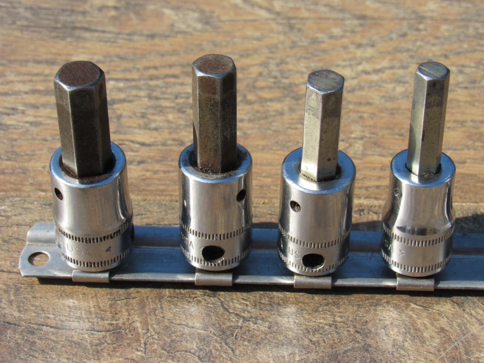 SNAP ON 207FAMY 7 PC METRIC HEX BIT SOCKET SET FAM4 – FAM10 4MM 10MM 207EFAMY