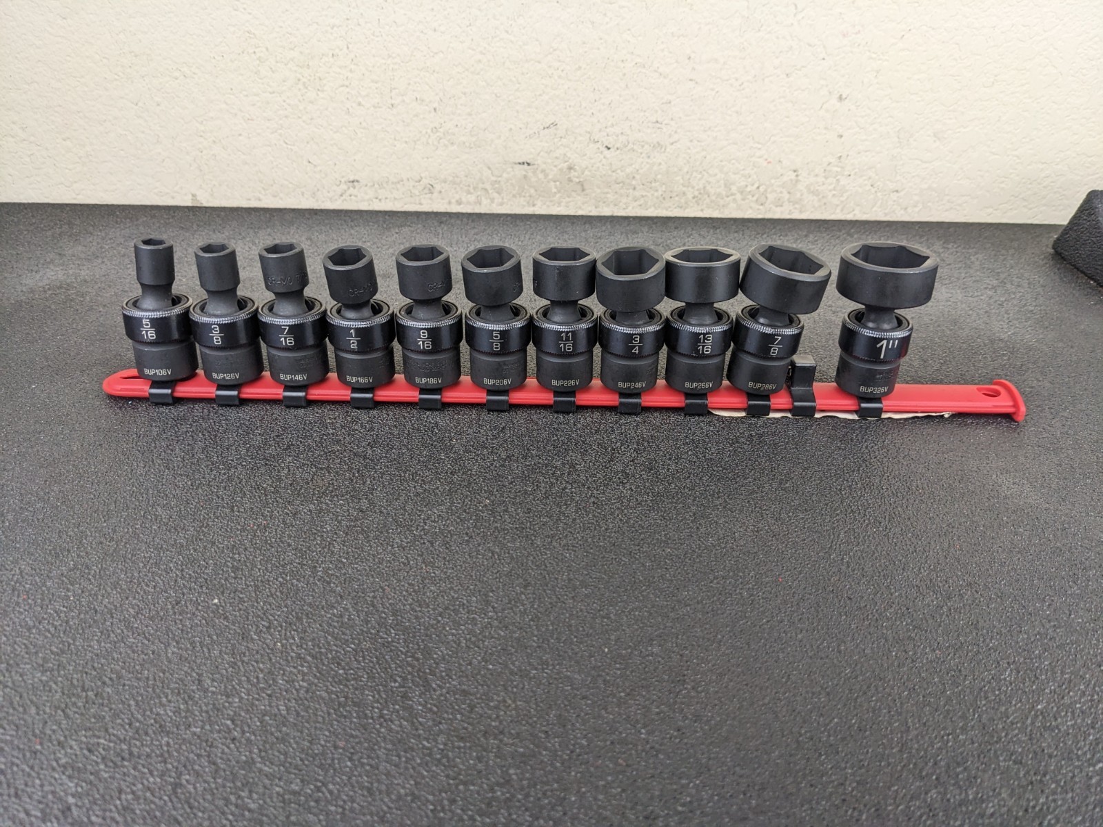 #bp119 Matco Tools NEW SBUP126V Universal Impact Socket Set 3/8″ Drive SAE ADV