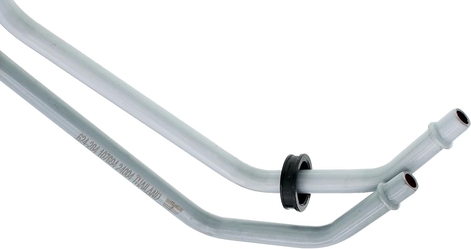 624-284 Automatic Transmission Oil Cooler Hose Assembly Silver