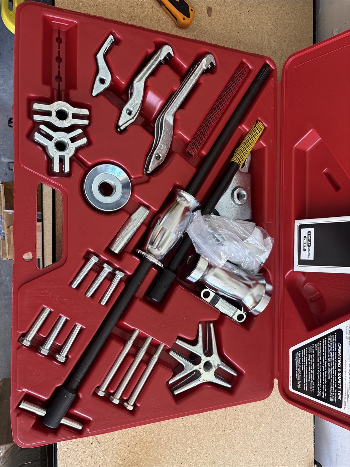 PROTO J4290B 6 Ton Puller Set Full Interchange System COMPLETE
