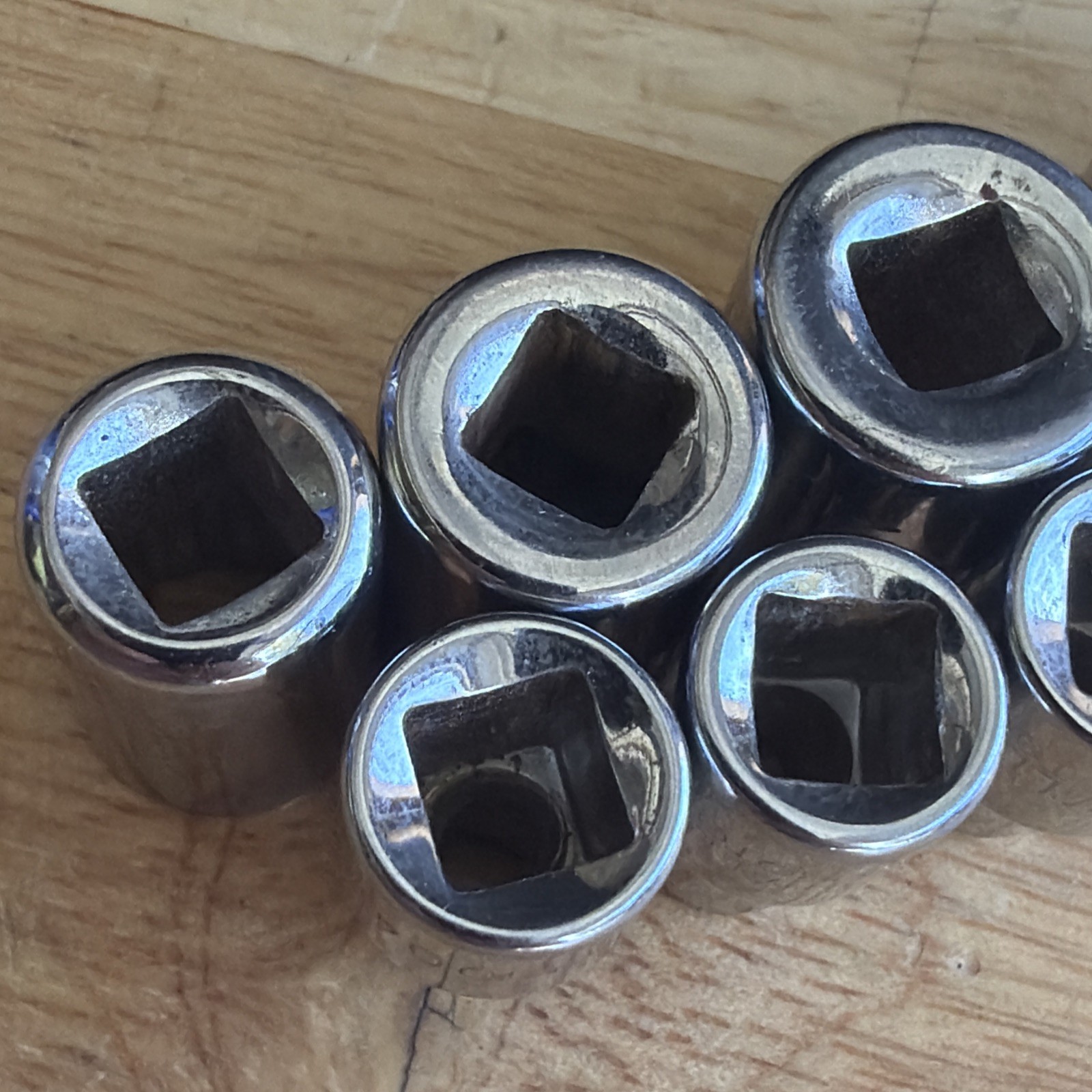 Challenger by Proto Tools Metric Shallow Socket Set 1/4″ Drive 4mm to 13mm USA
