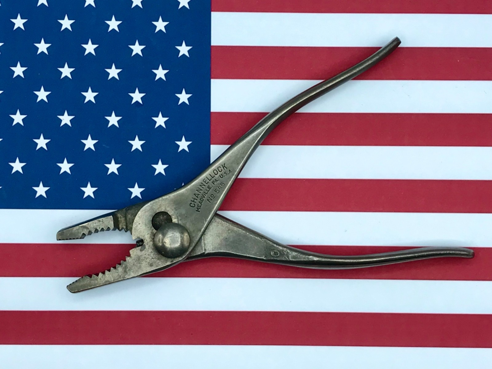 Vintage Channellock Narrow Slip Joint Pliers, No. 546, Meadville, PA. USA 🇺🇸