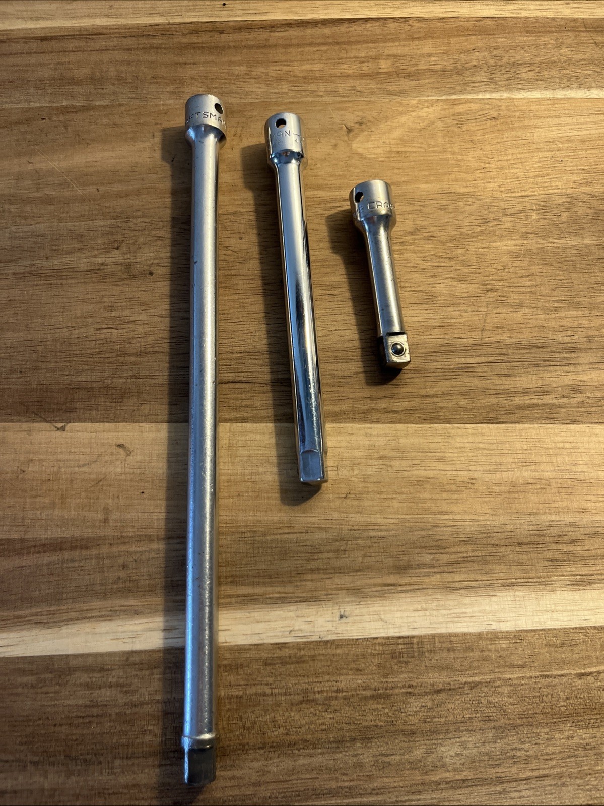 Craftsman 3/8″ Drive Socket Extensions 3″ 6″ & 10″