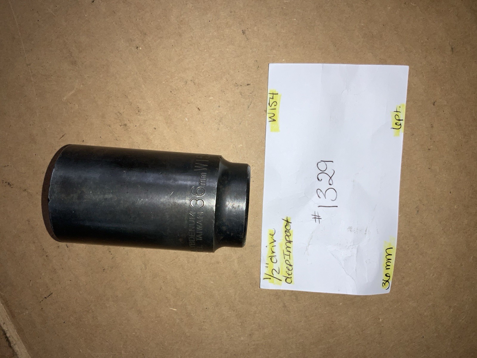 PT Chrome-Moly 1/2″ Drive 36mm 6pt Deep Impact Socket W154 GM Axle Nuts 17/16”