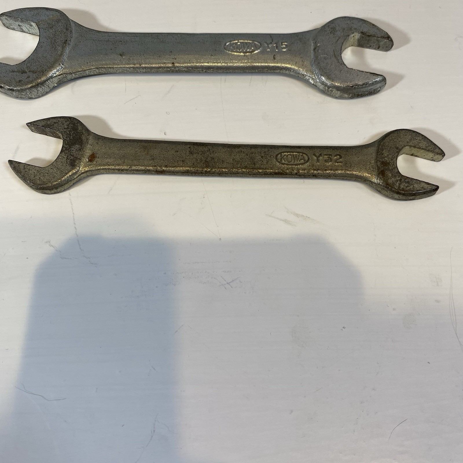 Kowa Honda Motors Motorcycle Double Open-Ended Wrench Vintage Y15 Y32