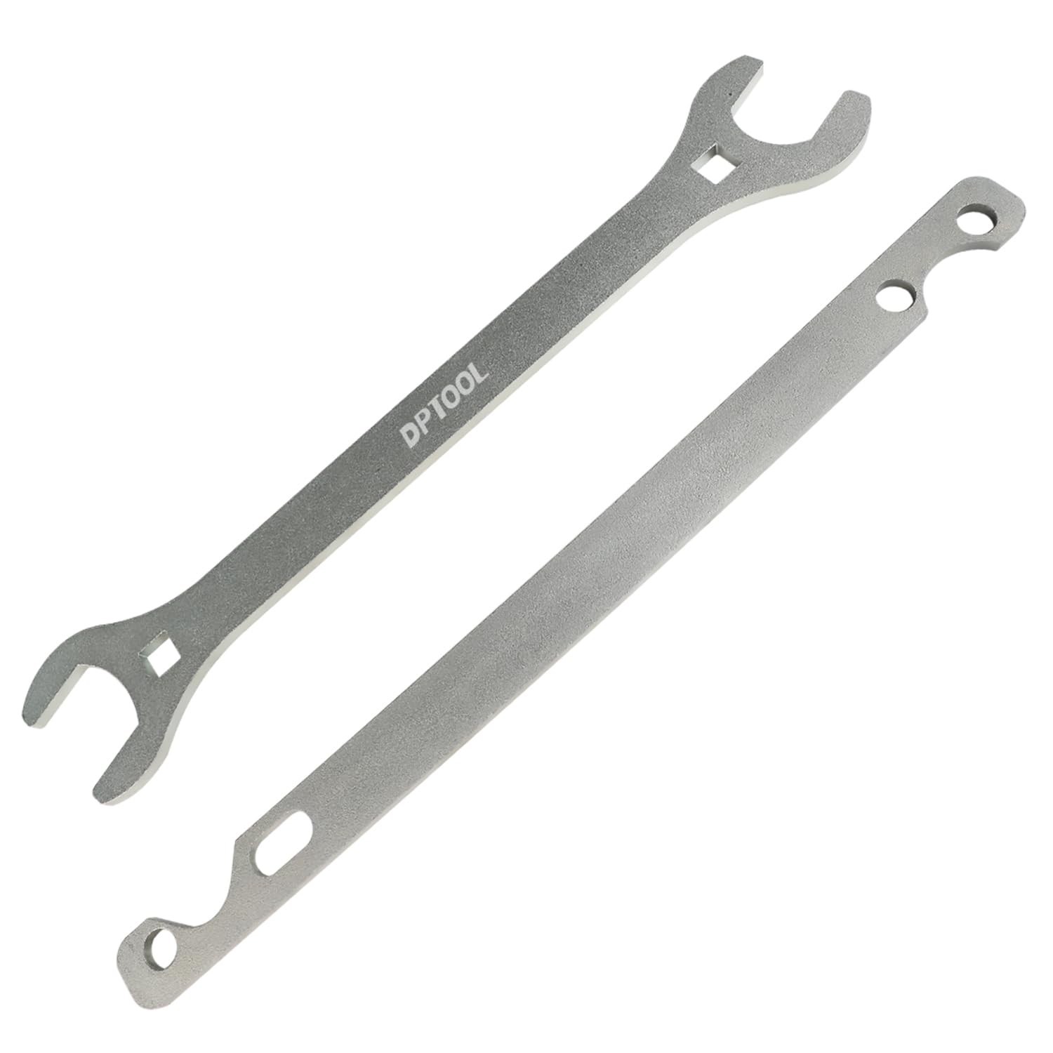 Automotive Fan Clutch Nut Wrench & Water Pump Pulley Holder Tool for BMW 32mm 36