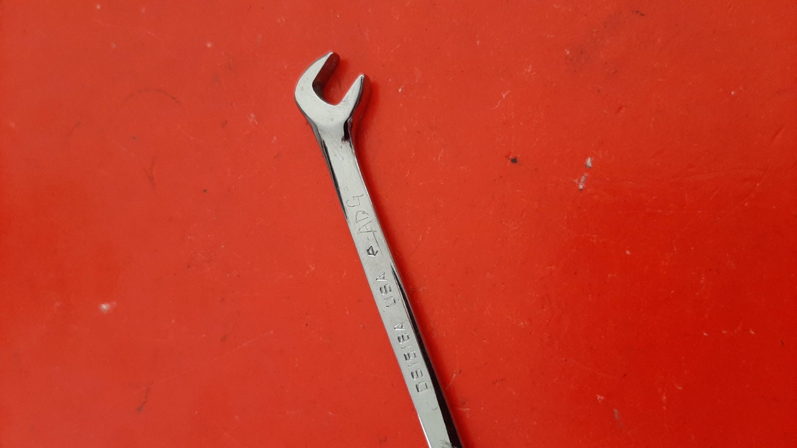 Snap-on Tools 15/64″ X 1/4″ Offset Open Ignition Wrench DS1516A USA ENGRAVED