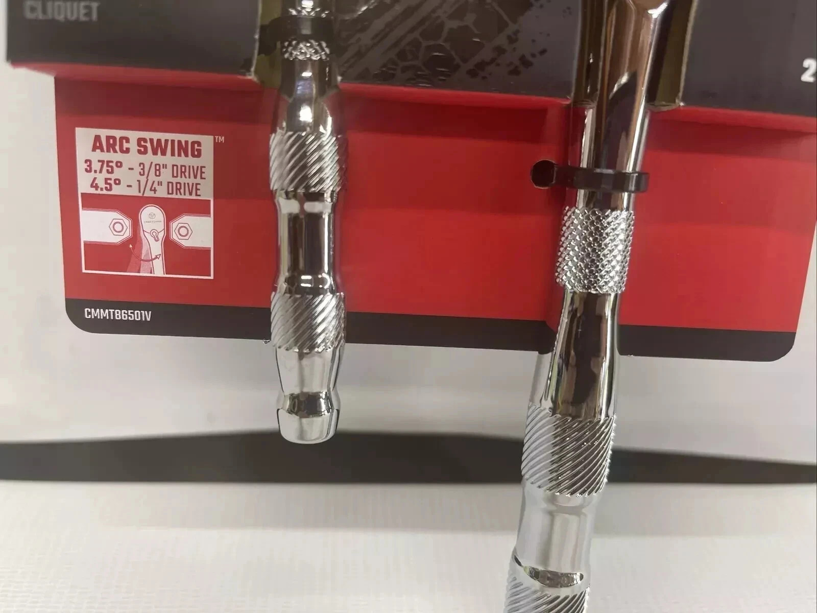 Craftsman V-Series 2 Piece Ratchet Set 1/4″ & 3/8″ Drive CMMT86501V