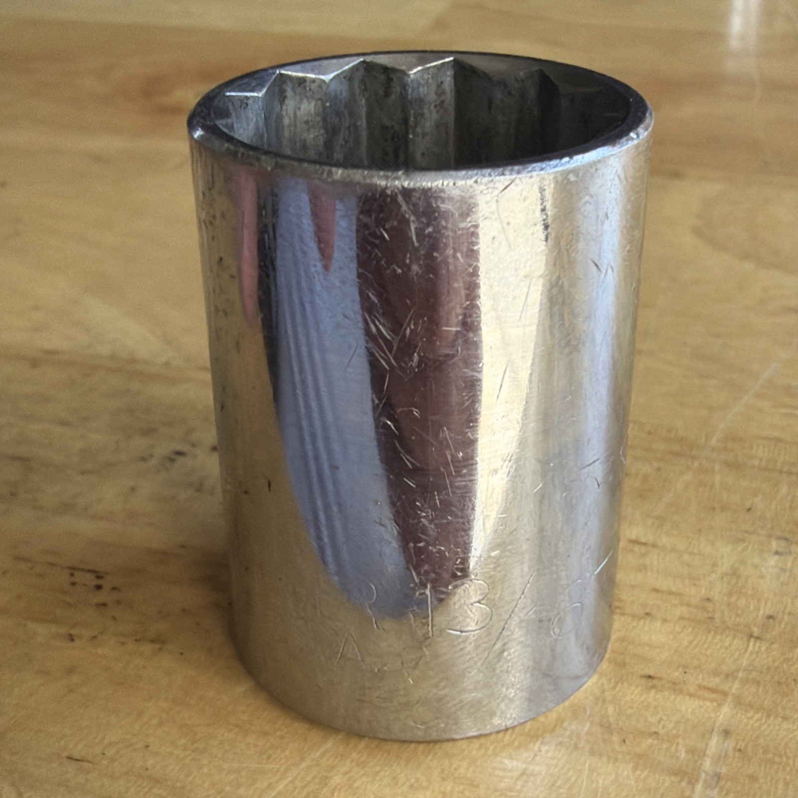 Challenger by Proto Tool 13/16″ Shallow Socket 1/2″ Drive 12 Point 1626 USA READ