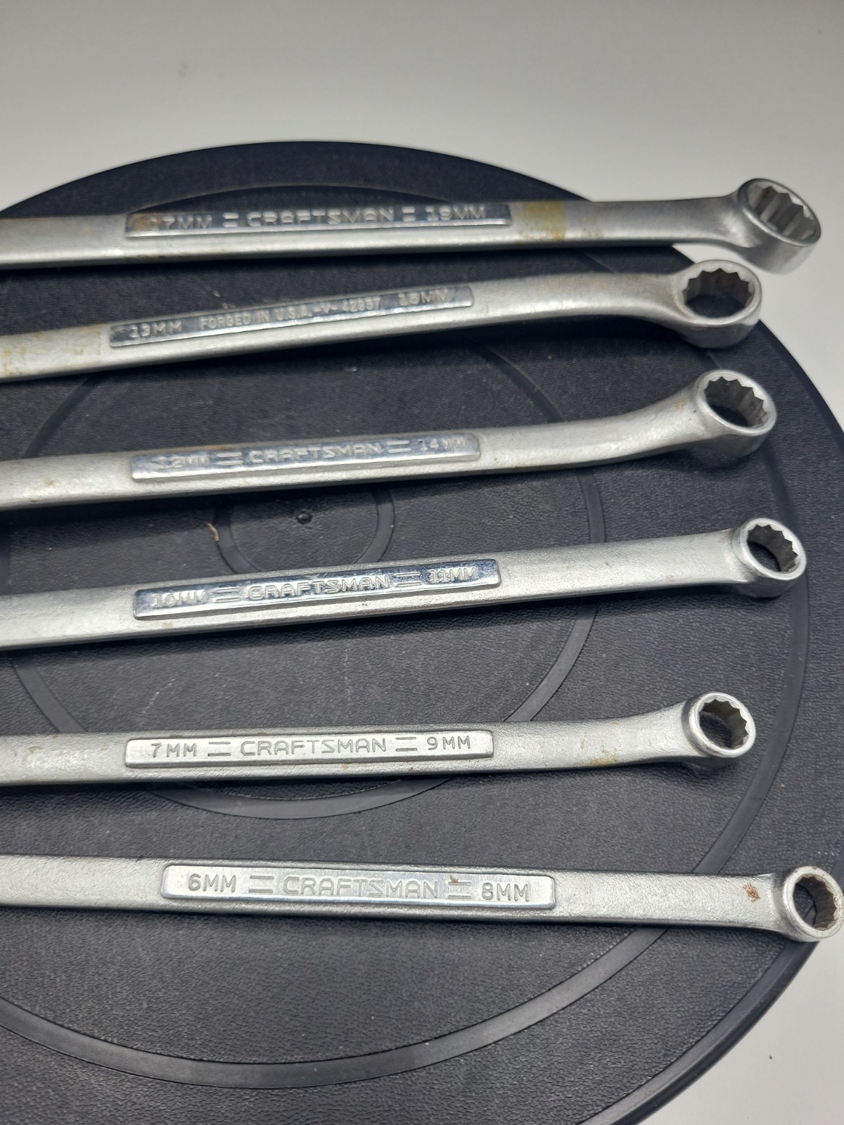 CRAFTSMAN = 6pc LARGE Double BOX END WRENCH SET SAE