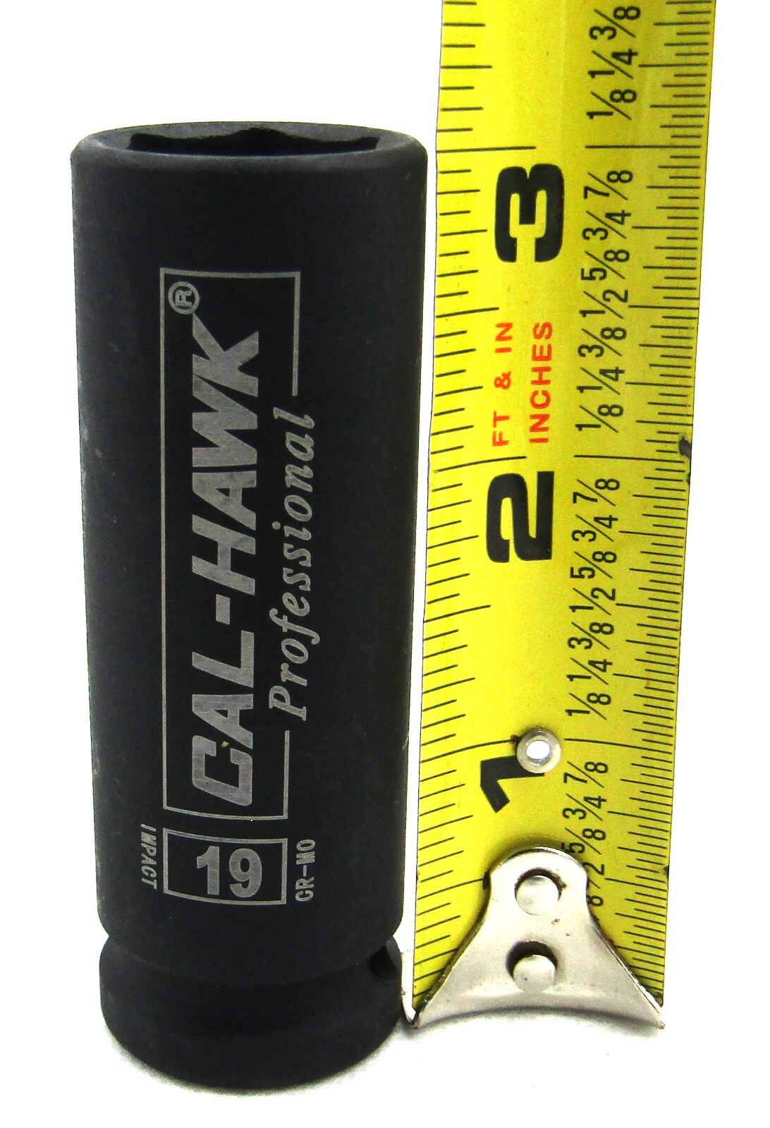 1/2″ Drive 19MM DEEP IMPACT SOCKET 6 POINT CR-MO
