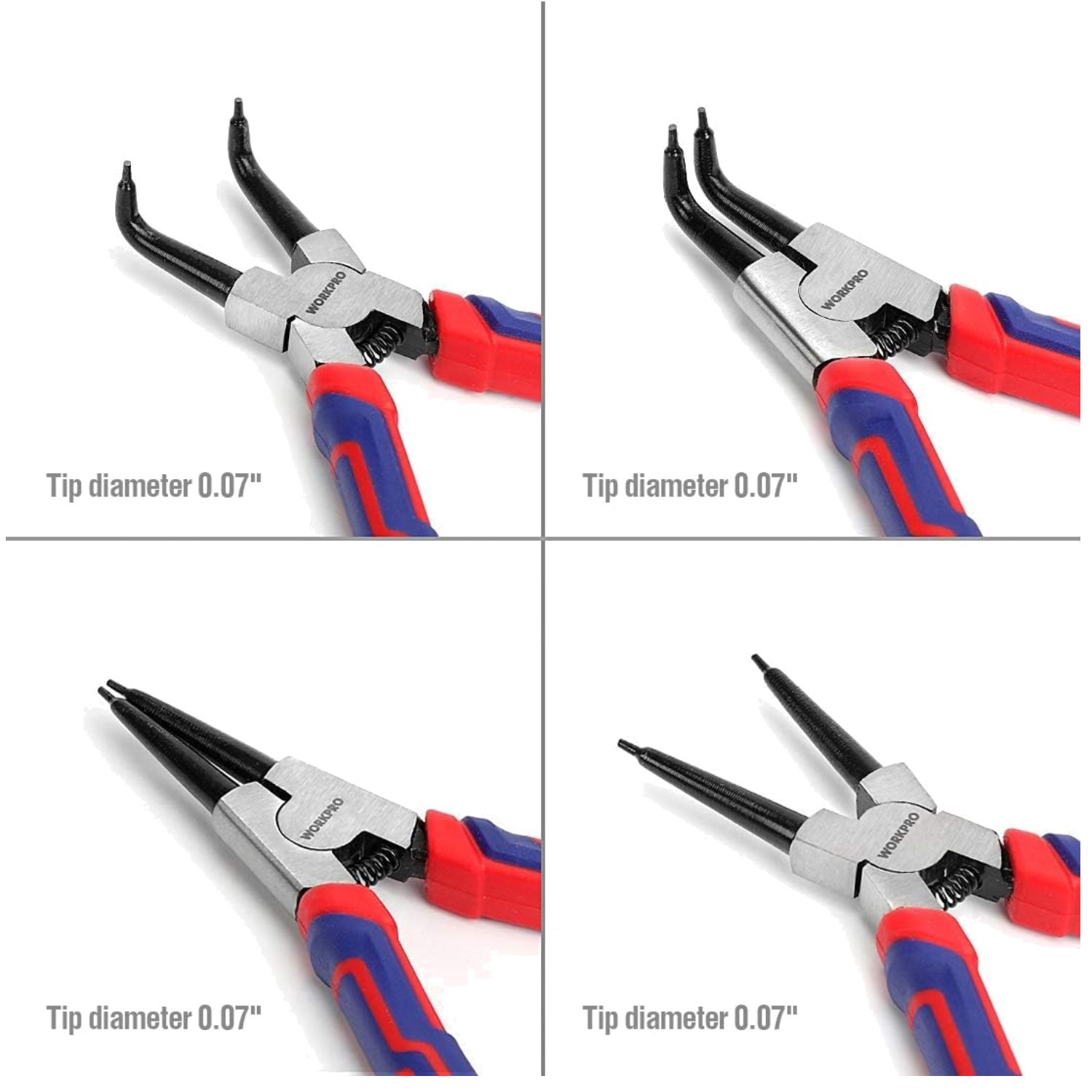 Heavy Duty 7» Snap Ring Pliers – Internal/External
