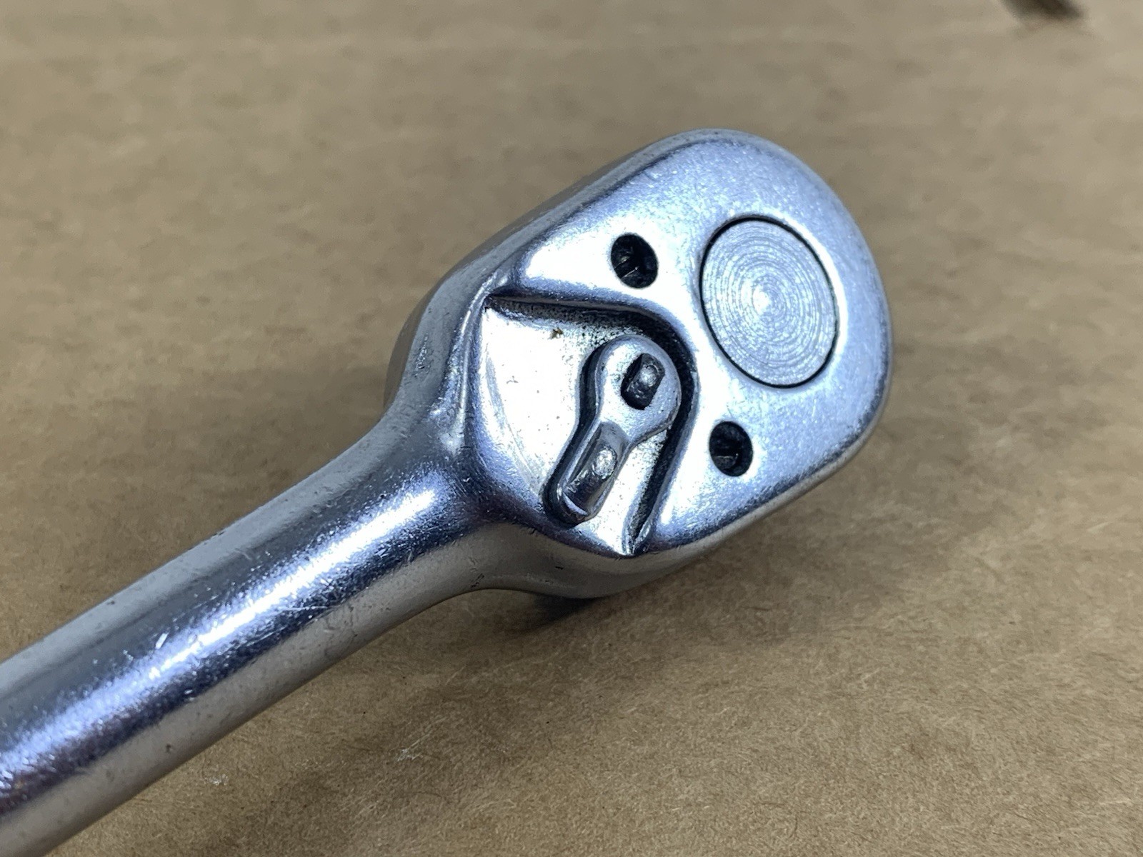 Vintage INDESTRO 6272 Ratchet 3/8″ Drive 7.5″ Long MADE IN USA