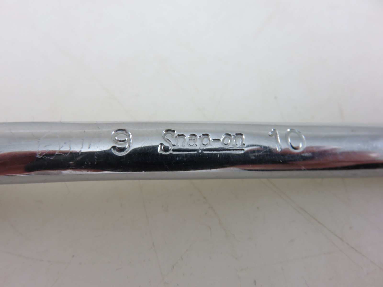 Snap-On XSM910 SHORT METRIC 10° Offset Box End Wrench 9mm x 10mm