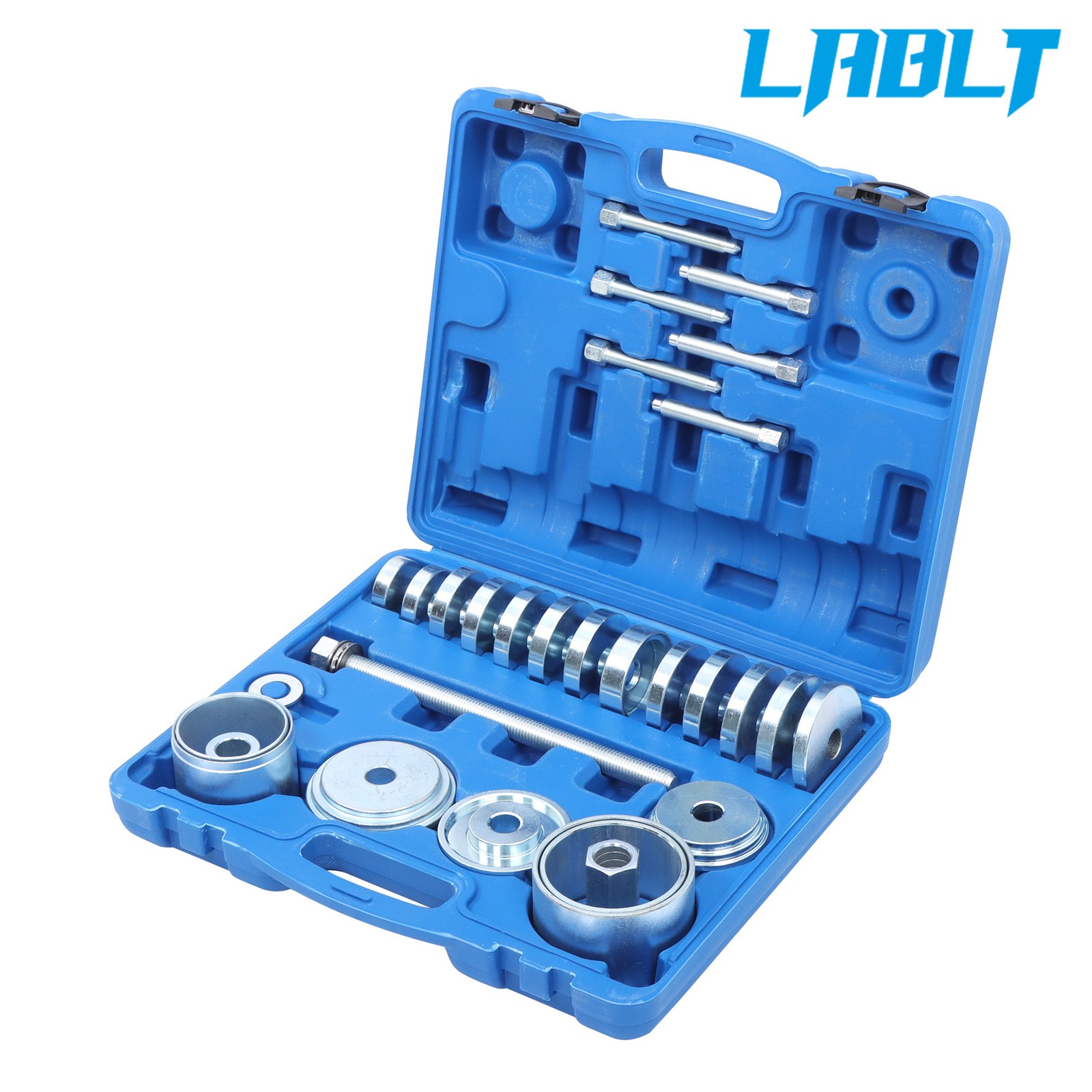 31Pcs Front Wheel Drive Hub Bearing Press Kits Removal Adapter Puller Tool Set