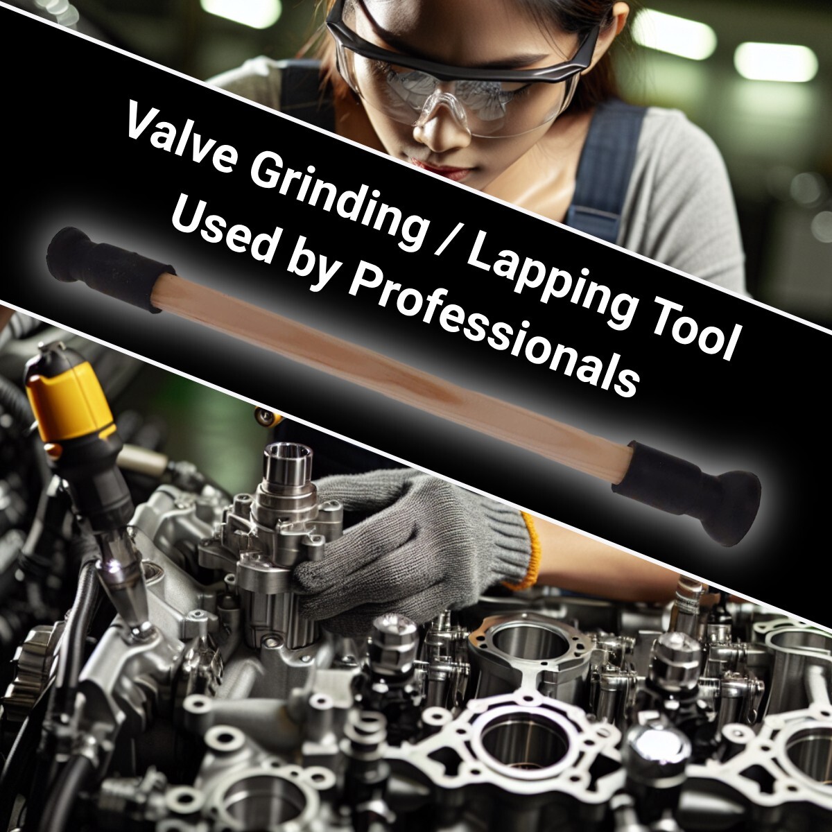 Valve Grinding Stick Lapping Tool – Wooden (EWE STOP)