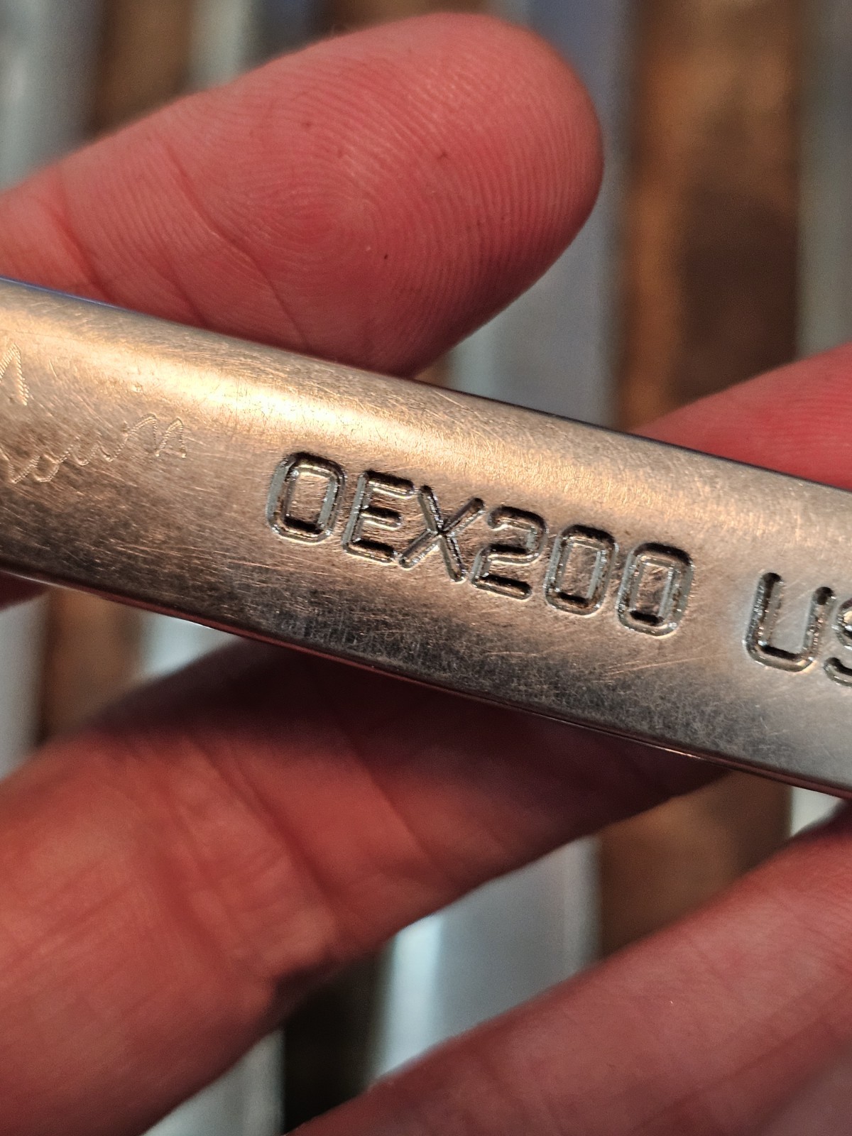 Snap-on Wrench Lot 9 Pc OEX OEXM OXI RXSM SAE METRIC 12 21 15/16 7/8 11/16 7/16