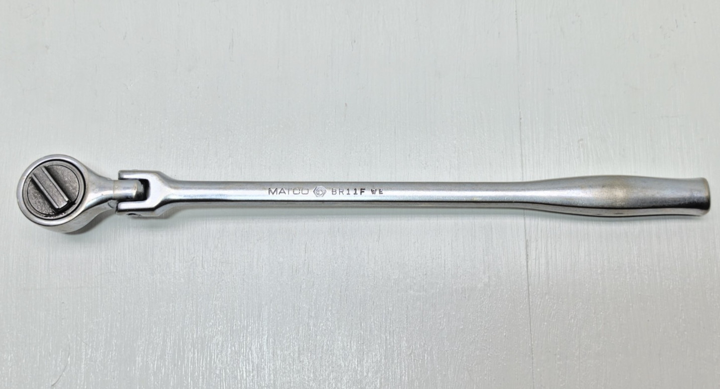 MATCO BR11F 3/8″ Drive Flex Head Ratchet Made in USA