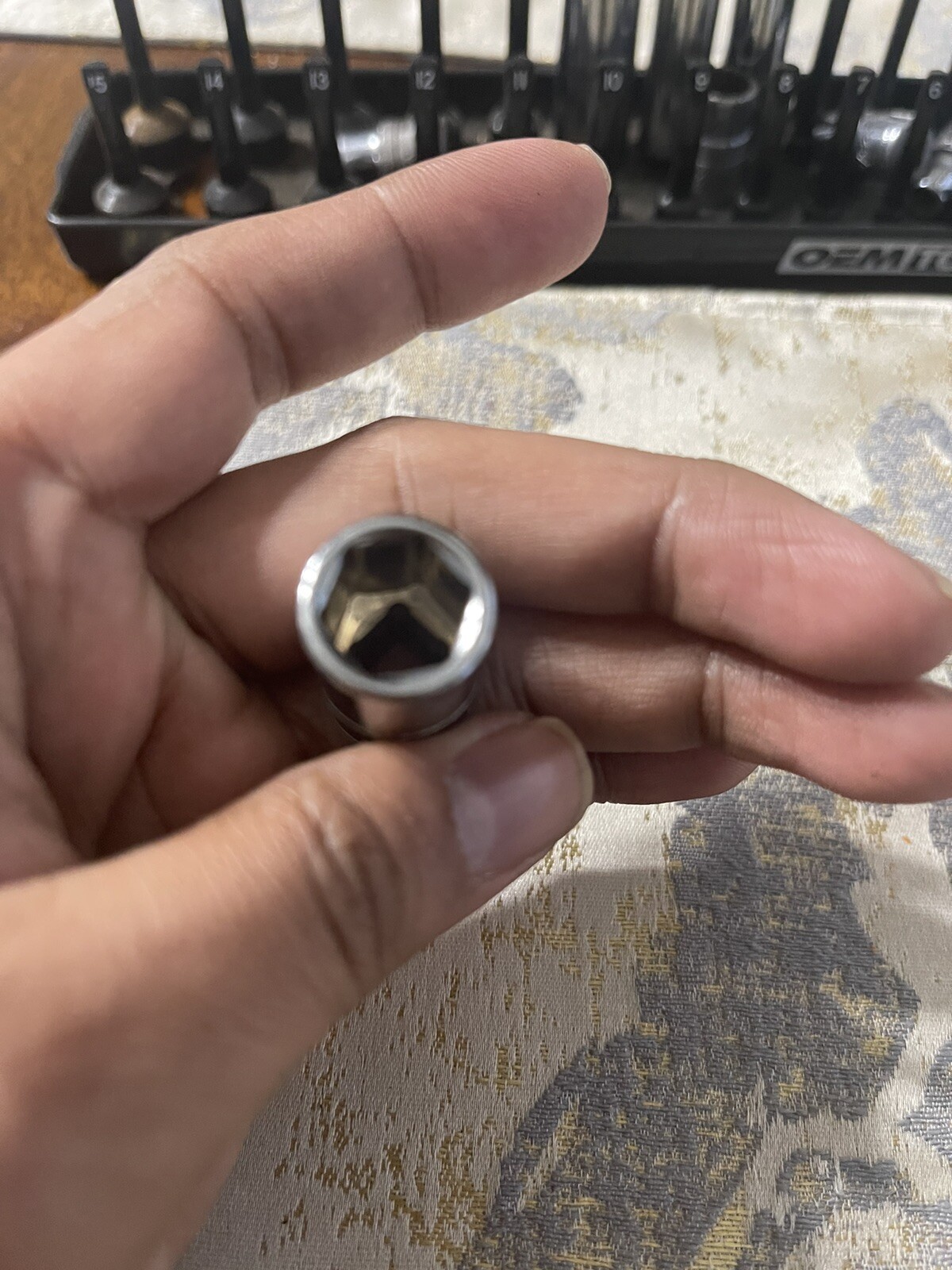 BLUE POINT BLPSM1411, 1/4″ DRIVE, 11mm. SOCKET, SHALLOW, 6 POINT.