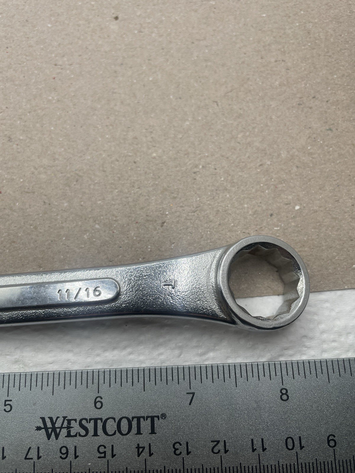 Vintage S-K Tools C-22 11/16″ Combination Wrench 12 Point AF USA