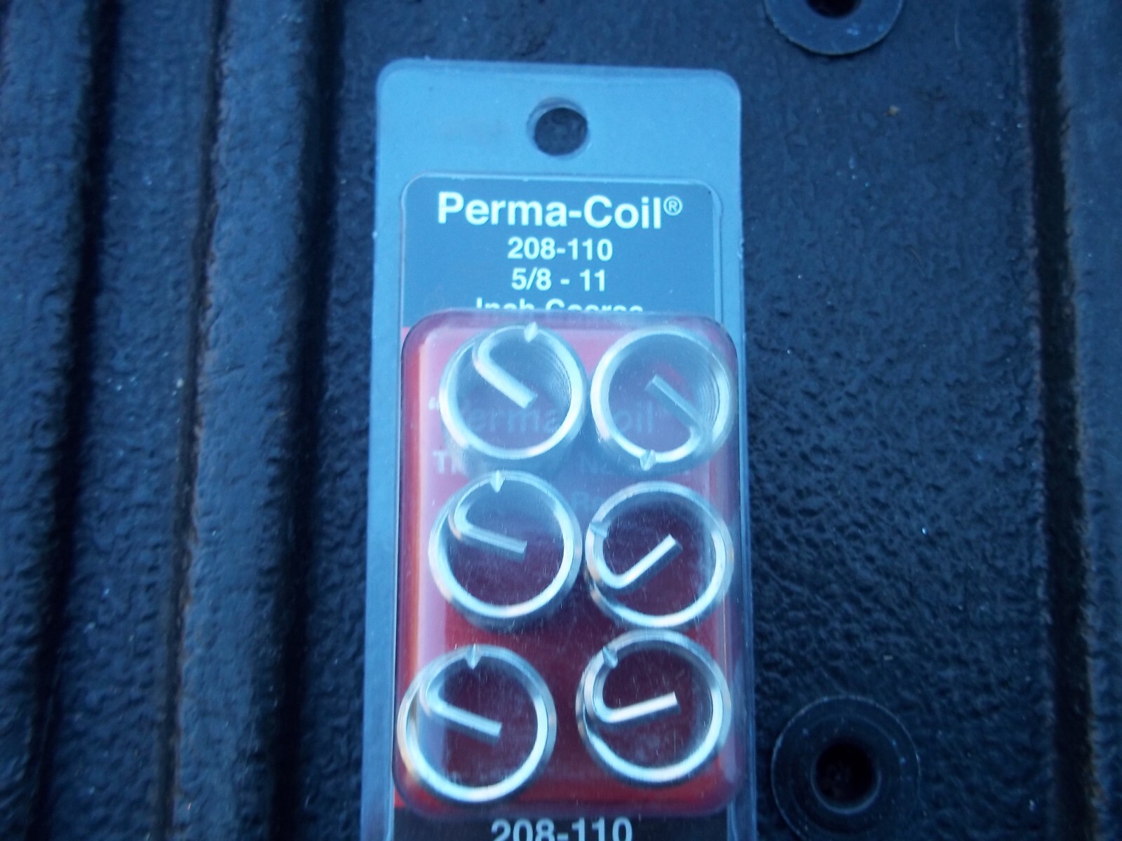 5/8-11 NC Thread Repair Inserts Pack of 6 USA Perma Coil P/N 208-110 Fits Heli
