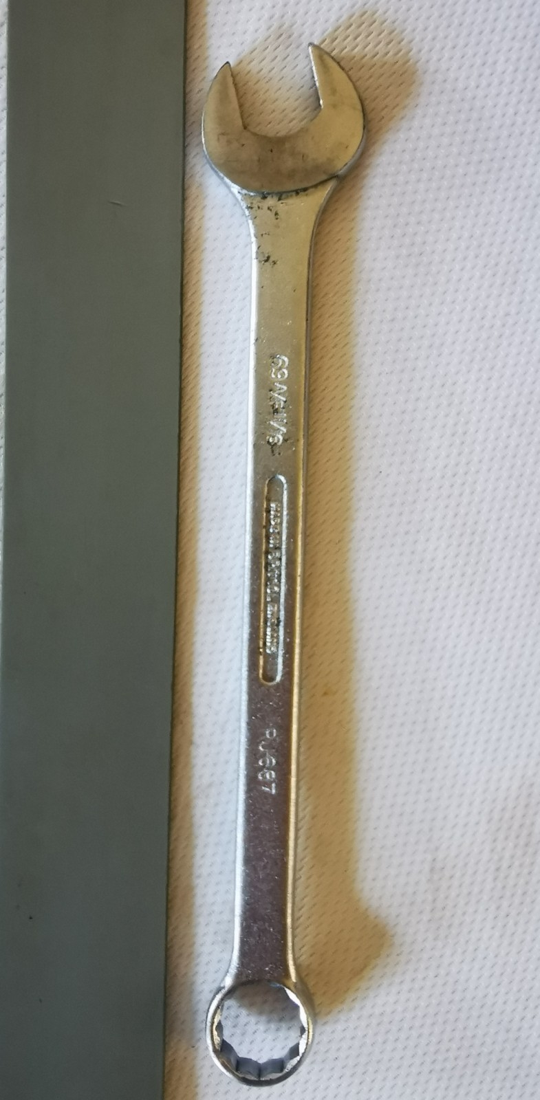 Britool 11/16AF Combination Spanner RJ687 Chrome Vanadium, Made In England