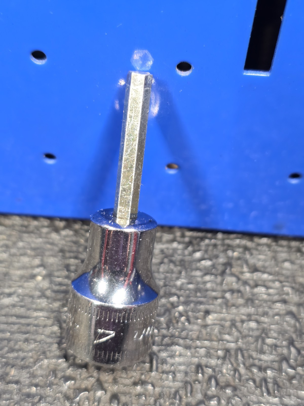 Snap-on Tools FAM4E 4mm 3/8″ Drive Metric Hex Bit Chrome Socket Driver