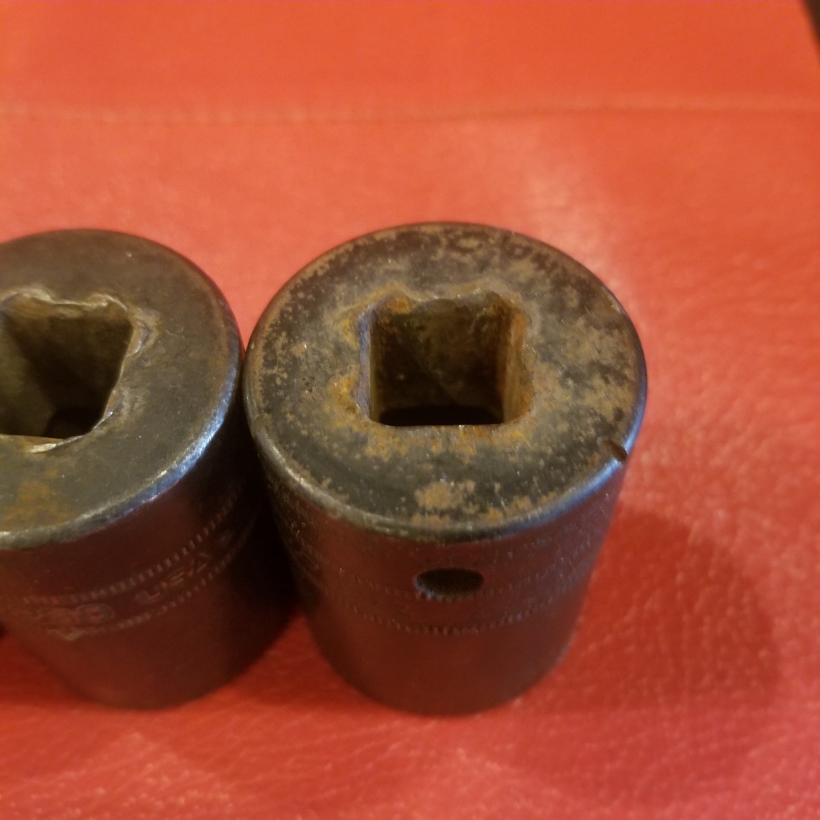 Snap On 1/2 Drive 4pc Impact Socket Set Lot 21mm-24mm IMM210-IMM240