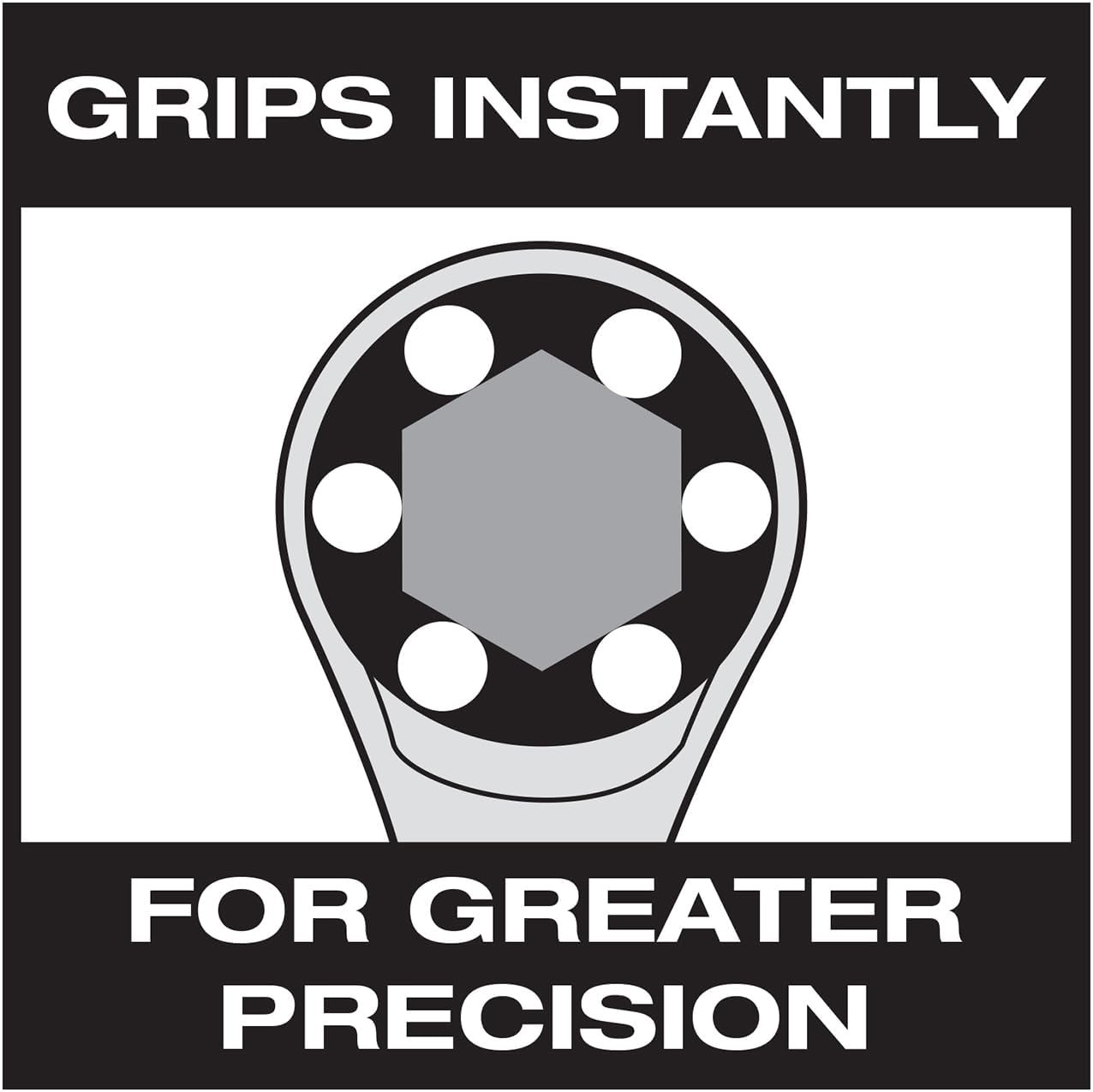 Zero Degree Gearless Ratchet Wrench Set – Sae, 7 Pc (38140)